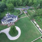 Collection of Aerial Imaging at Oatlands Historic Home and Gardens